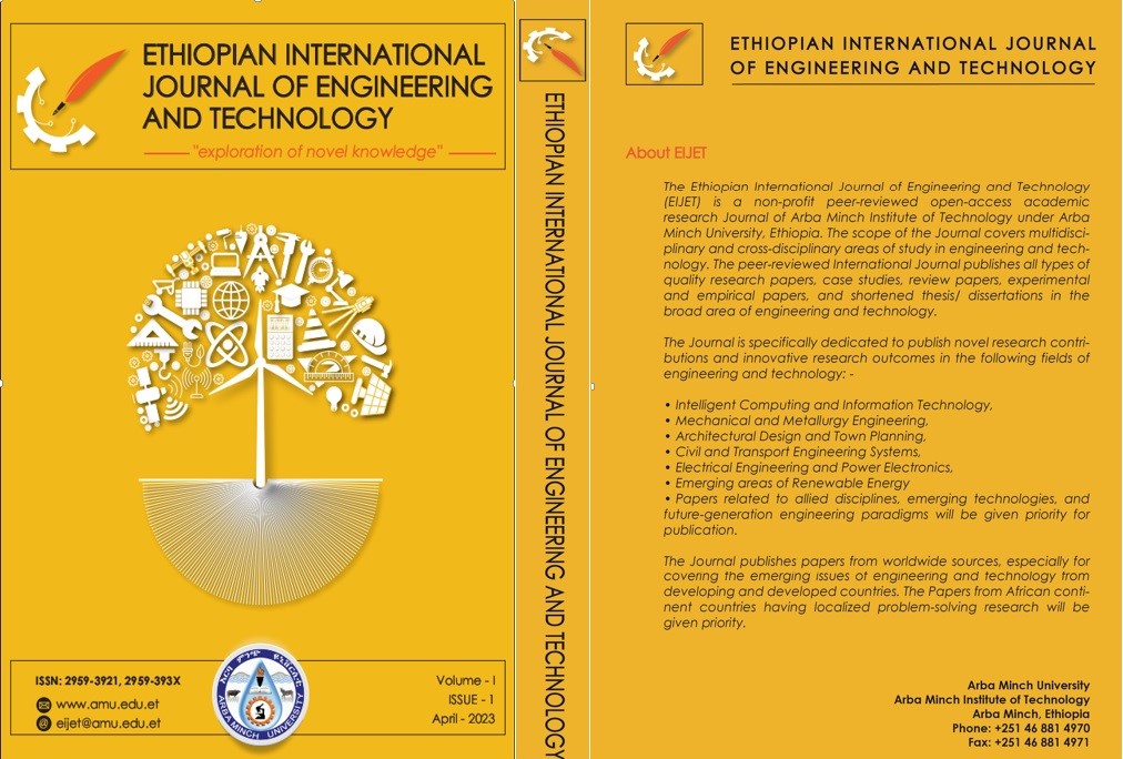 Vol. 1 No. 1 (2023): EIJET | Ethiopian International Journal of ...